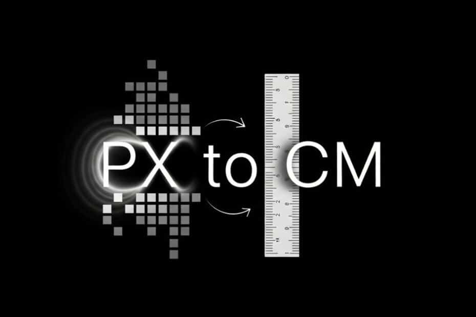 PX to CM
