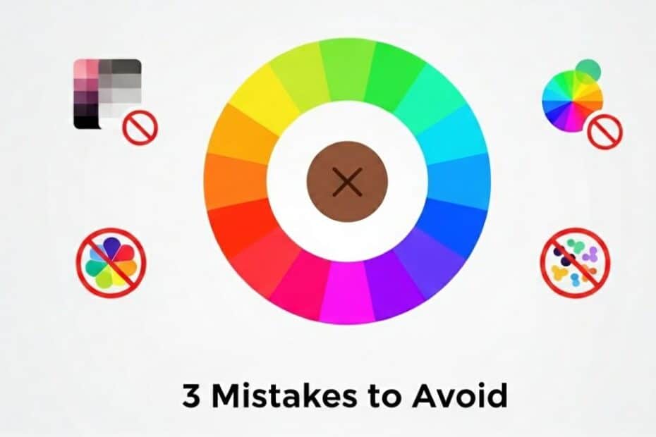 Color Wheel with Brown