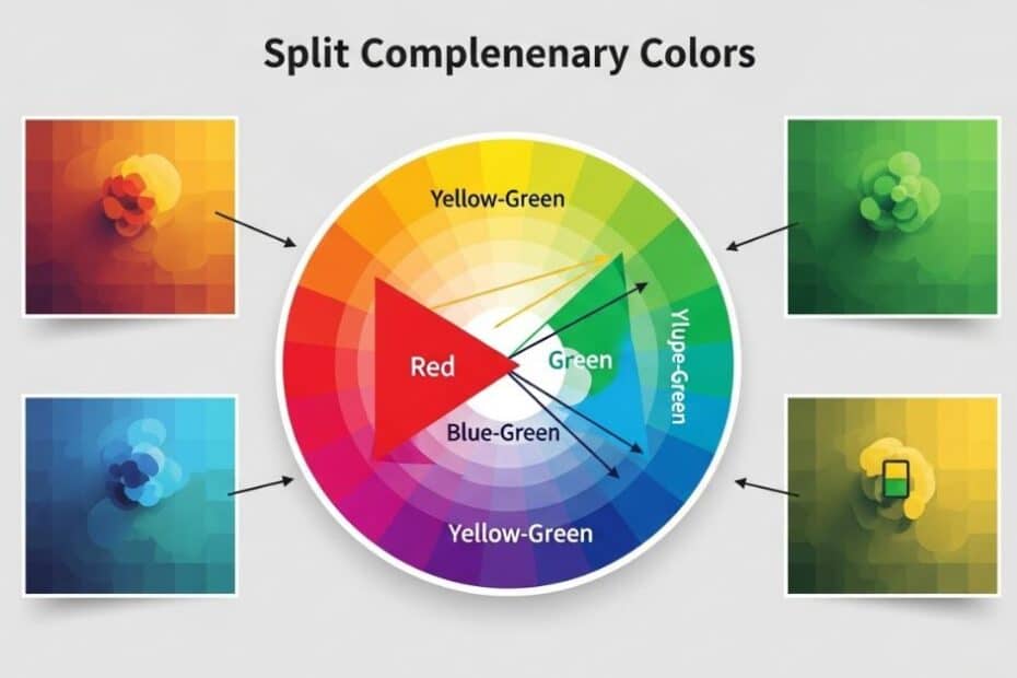 split complementary colors